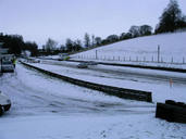 Eastwood and District Motor Club event at Cadwell Park 28th Feb 2004. Brrr!